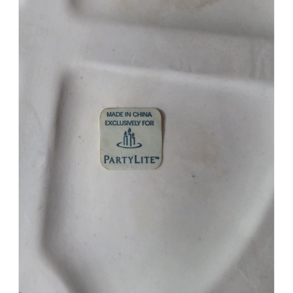 PARTYLITE Glazed Ceramic‎ Rooster And Chicks Tealight Candle Holder - Picture 9 of 9